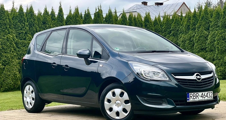 Opel Meriva cena 32900 przebieg: 124000, rok produkcji 2014 z Milicz małe 781